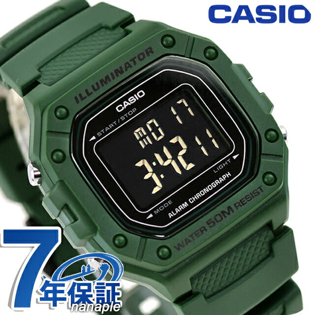 W-218H-3BVDF | チープカシオ クオーツ