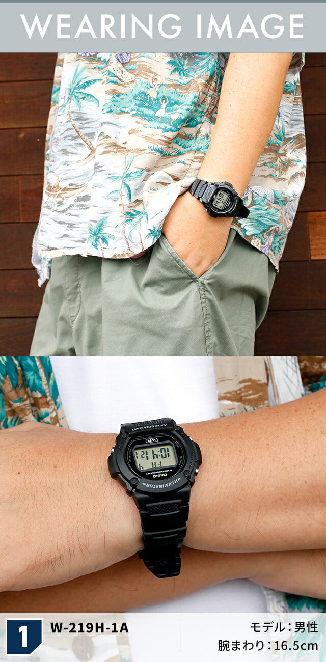 W-219H-2A2VDF | チープカシオ クオーツ