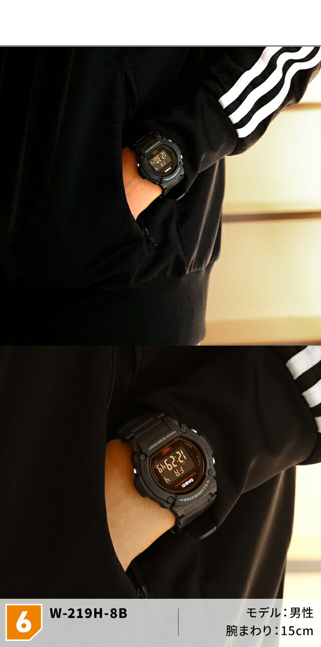 W-219H-2A2VDF | チープカシオ クオーツ