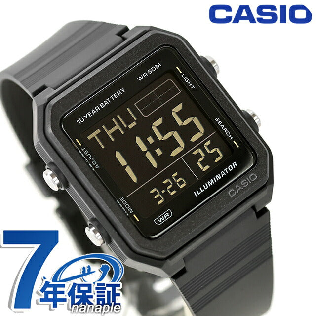 CASIO W-221H-1BV 海外モデル カシオ New Casio W-221H-1BV Watch Model: Up to 10 Years of Uninterrupted