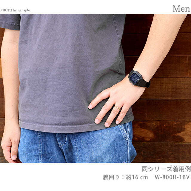 カシオ チープカシオ CASIO クォーツ 電池式 W-800H-5AV 海外モデル メンズ チプカシ 腕時計 ブランド カシオ casio デジタル ブラック 黒 W-800H-5AVDF