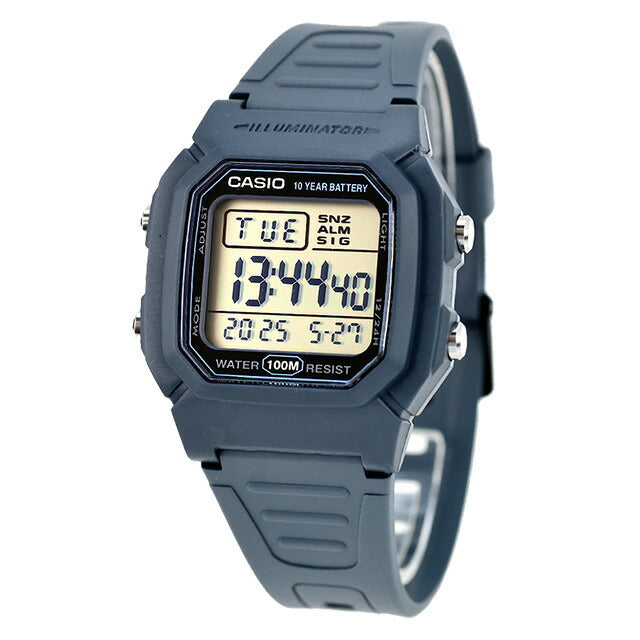 カシオ チープカシオ CASIO クォーツ 電池式 W-800H-2AV 海外モデル メンズ チプカシ 腕時計 ブランド カシオ casio デジタル ブラック 黒 W-800H-2AVDF