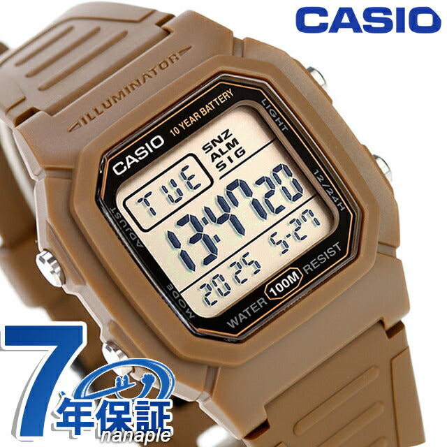 カシオ チープカシオ CASIO クォーツ 電池式 W-800H-5AV 海外モデル メンズ チプカシ 腕時計 ブランド カシオ casio デジタル ブラック 黒 W-800H-5AVDF