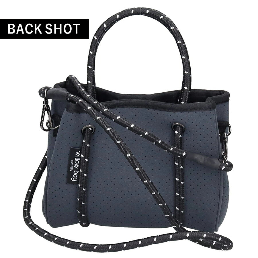 ウィローベイ ショルダーバッグ レディース ブランド WILLOWBAY DAYDREAMER TINY クロスボディ 2WAY 1091 CHARCOAL バッグ WB-1091