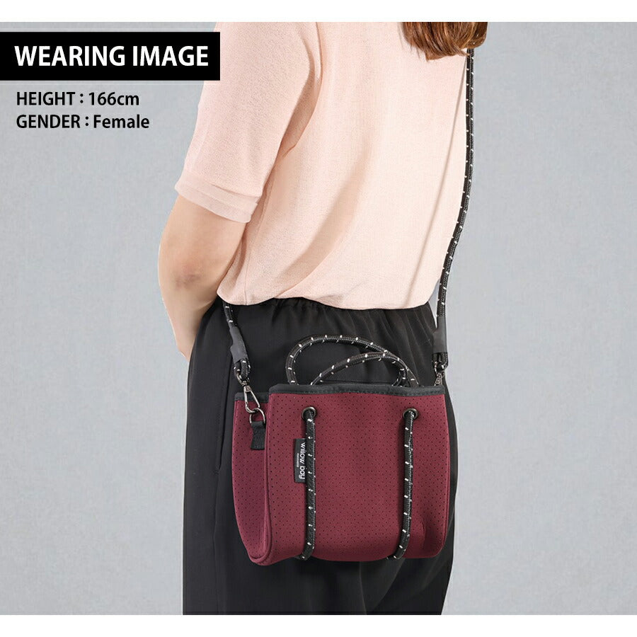 ウィローベイ ショルダーバッグ レディース ブランド WILLOWBAY DAYDREAMER TINY クロスボディ 2WAY 1190 BURGUNDY バッグ WB-1190