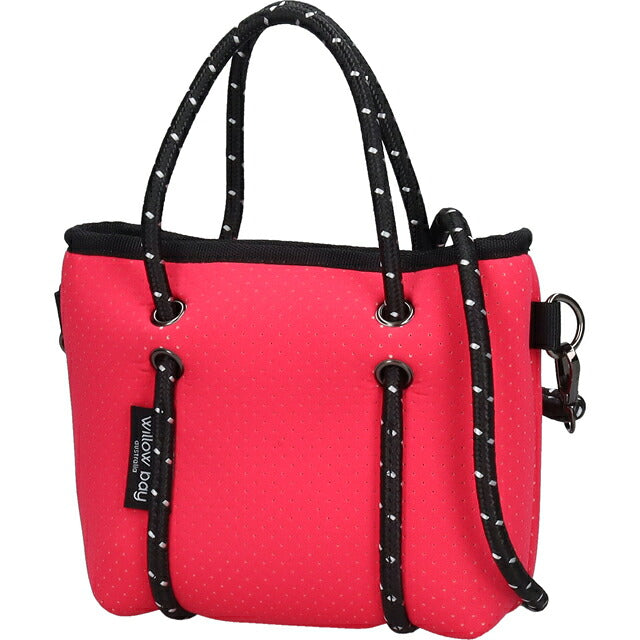 ウィローベイ ショルダーバッグ レディース ブランド WILLOWBAY ブティックタイニー マザーズバッグ 2WAY FUCHSIA PINK WB-9704