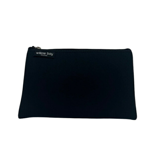 ウィローベイ トートバッグ レディース ブランド WILLOWBAY デイドリーマーウィズジップクロージャーフルサイズ マザーズバッグ BLACK WB-9714