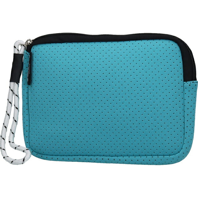 ウィローベイ ポーチ レディース ブランド WILLOWBAY リストレットクラッチ クラッチバッグ AQUA WB-9738