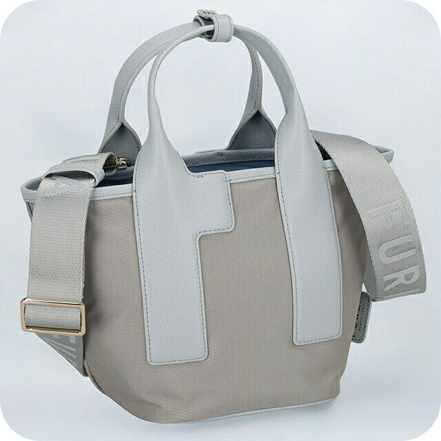 フルラ ハンドバッグ レディース ブランド FURLA WB01270-BX3050 グレー/ライトブルー WB01270-BX3050-3324S