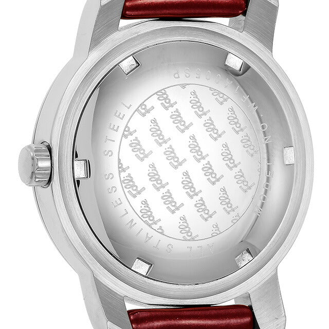 フォリフォリ DONATELLA クオーツ 腕時計 ブランド レディース Folli Follie WF1A005SPS-RE アナログ シルバー レッド 赤 WF1A005SPS-RE