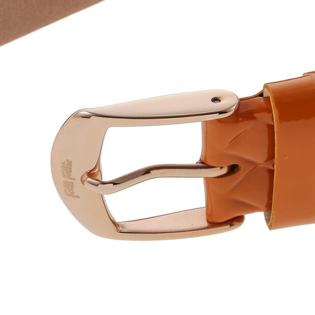 フォリフォリ DONATELLA クオーツ 腕時計 ブランド レディース Folli Follie WF1B005SPSORG アナログ ホワイト オレンジ 白 WF1B005SPSORG