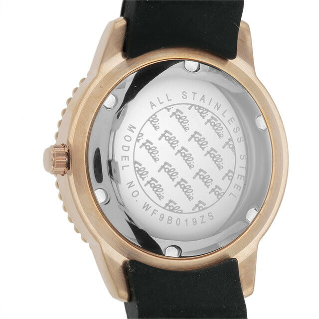 フォリフォリ CAROUSEL COLLECTION クオーツ 腕時計 ブランド レディース Folli Follie WF9B019ZSK-BK アナログ WF9B019ZSK-BK