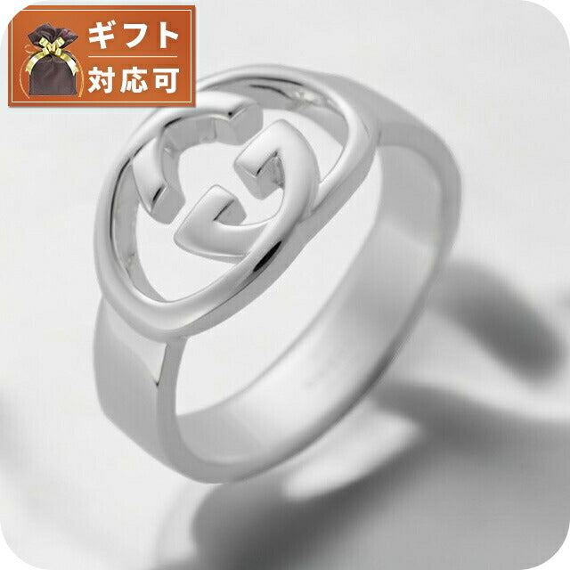 グッチ GUCCI ユニセックス リング 指輪 JP12号 190483-j8400-8106-13 シルバー WQ00008946