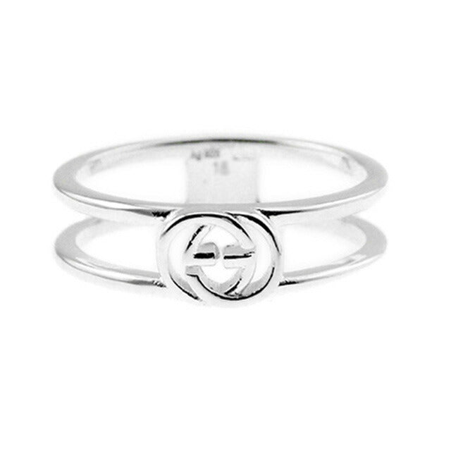 グッチ GUCCI インターロッキングG レディース リング 指輪 11号 298036 J8400 8106 11 シルバー シルバー WQ00010169