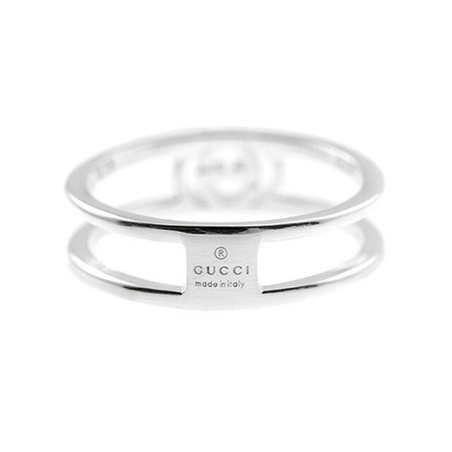 グッチ GUCCI インターロッキングG レディース リング 指輪 11号 298036 J8400 8106 11 シルバー シルバー WQ00010169