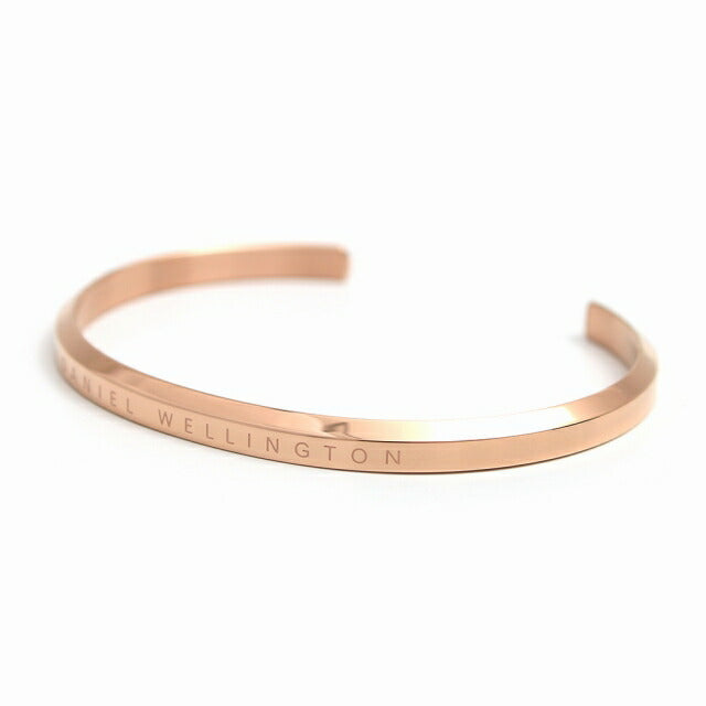 ダニエルウェリントン クラシックカフ バングル ラージ メンズ DW00400001 ローズゴールド ローズゴールド WQ00016451