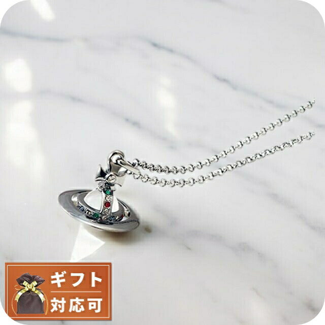 ヴィヴィアンウエストウッド VIVIENNE WESTWOOD オーブ ネックレス TINY ORB RUTHE N レディース 63020097-S001 ガンメタル WQ00018792