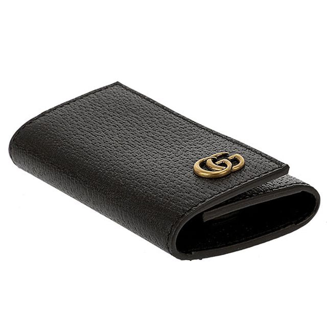 グッチ GUCCI レディース キーケース 435305-DJ20T-1000 ブラック WQ00019998