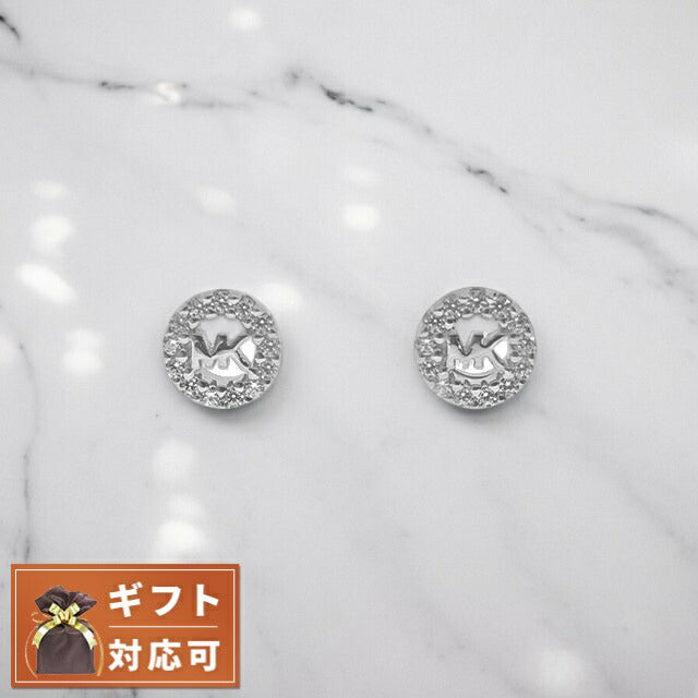 マイケルコース MICHAEL KORS ピアス レディース MKC1033AN040 MKロゴ パヴェ シルバー WQ00035815
