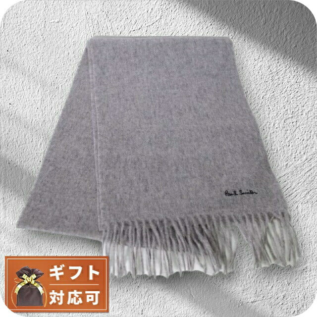 ポールスミス PAUL SMITH マフラー M1A-933D-AS04-70 メンズ ライトグレー WQ00035917