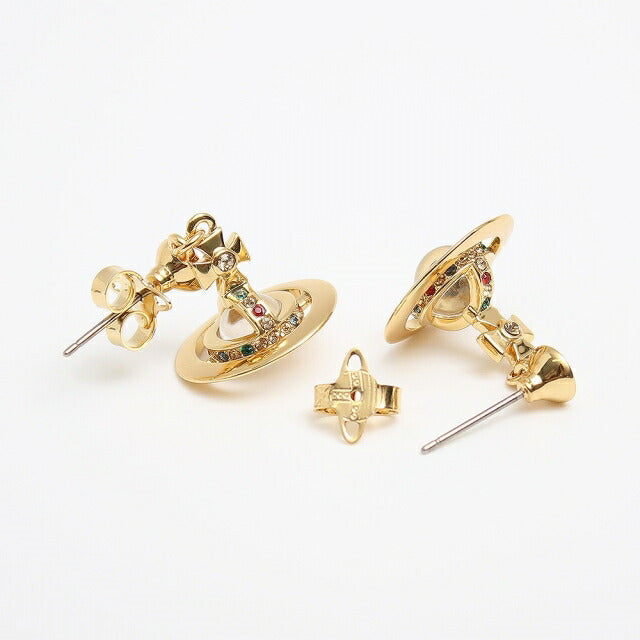 ヴィヴィアンウエストウッド VIVIENNE WESTWOOD プチオーブ ピアス レディース 62020032-R001 ゴールド WQ00038292