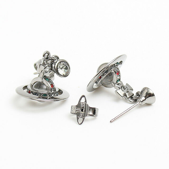 ヴィヴィアンウエストウッド VIVIENNE WESTWOOD プチオーブ ピアス レディース 62020032-S001 シルバー WQ00038293