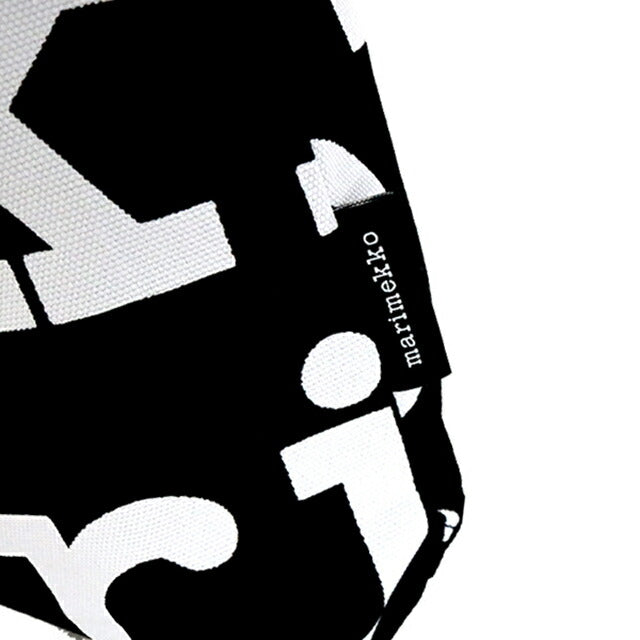マリメッコ MARIMEKKO トートバッグ レディース 047312-911 LOGO NOTKO ブラック WQ00038622