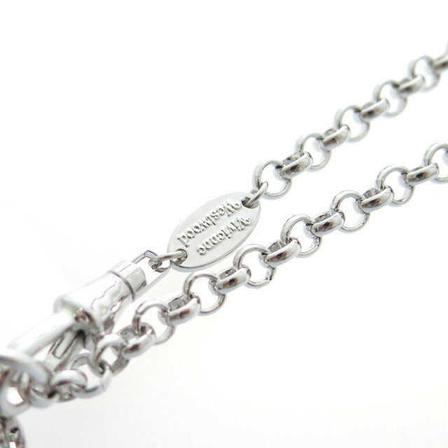 ヴィヴィアンウエストウッド VIVIENNE WESTWOOD ブレスレット レディース 61020057-W004 (61020057-02P019) 741467b-1 プチオーブ PETITE ORB シルバー WQ00040684