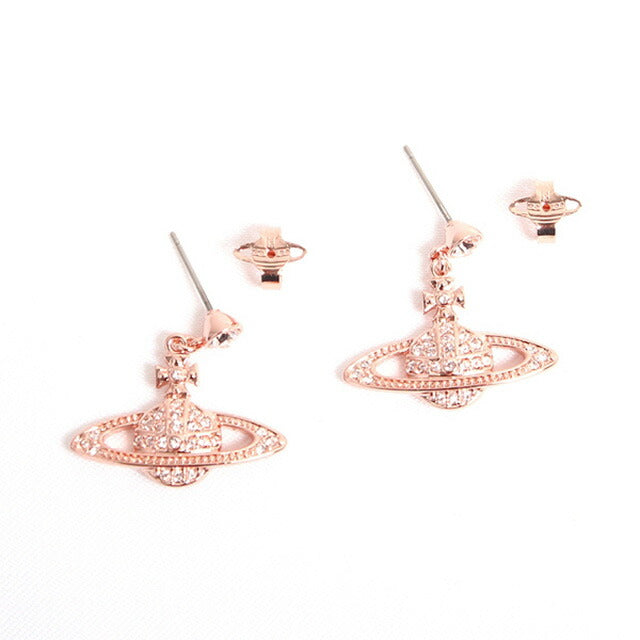 ヴィヴィアンウエストウッド VIVIENNE WESTWOOD ピアス 62020025-G120 レディース ミニ ベース レリーフ MINI BAS RELIEF ピンクゴールド WQ00040690