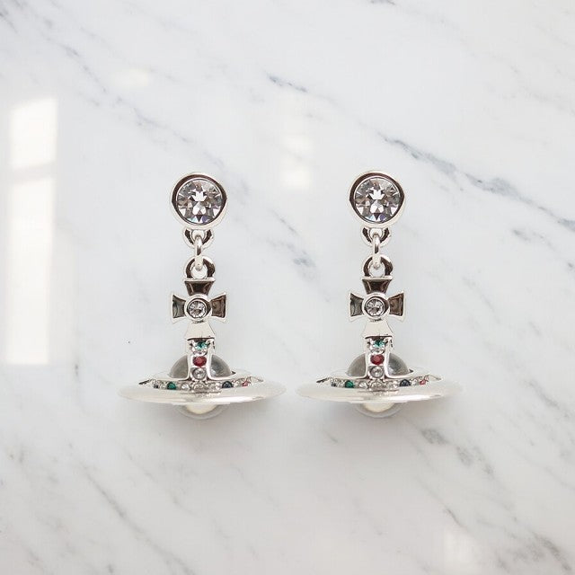 ヴィヴィアンウエストウッド VIVIENNE WESTWOOD ピアス 62020032-W004 62020032-02P019 レディース プチオーブ ドロップ WQ00040691