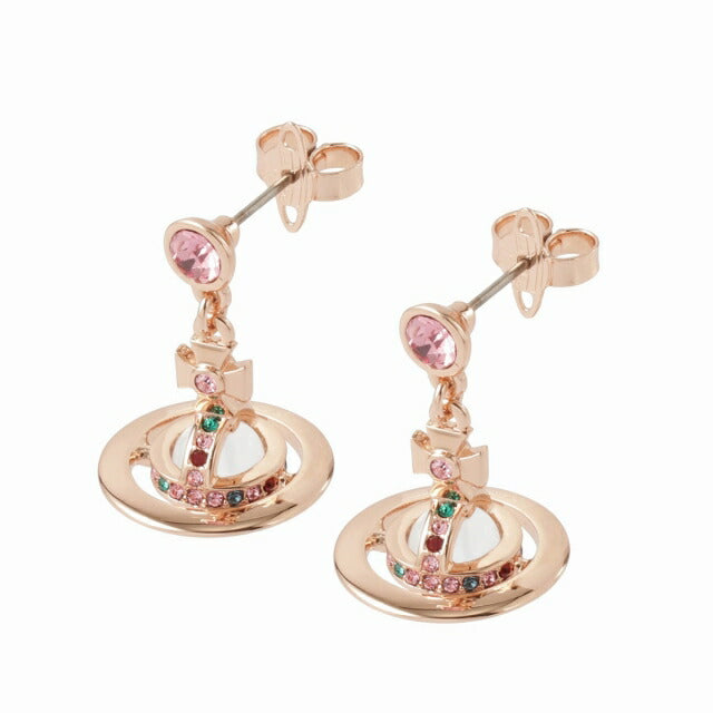 ヴィヴィアンウエストウッド VIVIENNE WESTWOOD ピアス プチオーブ レディース 62020032 G002 ピンクゴールド PINK GOLD WQ00040692