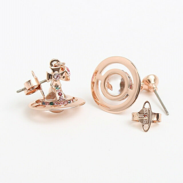 ヴィヴィアンウエストウッド VIVIENNE WESTWOOD ピアス プチオーブ レディース 62020032 G002 ピンクゴールド PINK GOLD WQ00040692