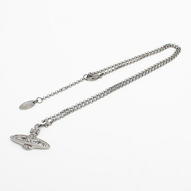ヴィヴィアンウエストウッド VIVIENNE WESTWOOD ネックレス 63020086-S108 (752107B-4) レディース ミニバスレリーフ MINI BAS RELIE シルバー WQ00040693