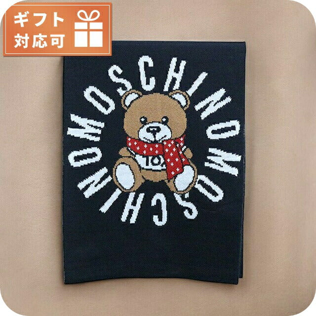 モスキーノ MOSCHINO マフラー レディース M2333 30673 016 ブラック WQ00041385