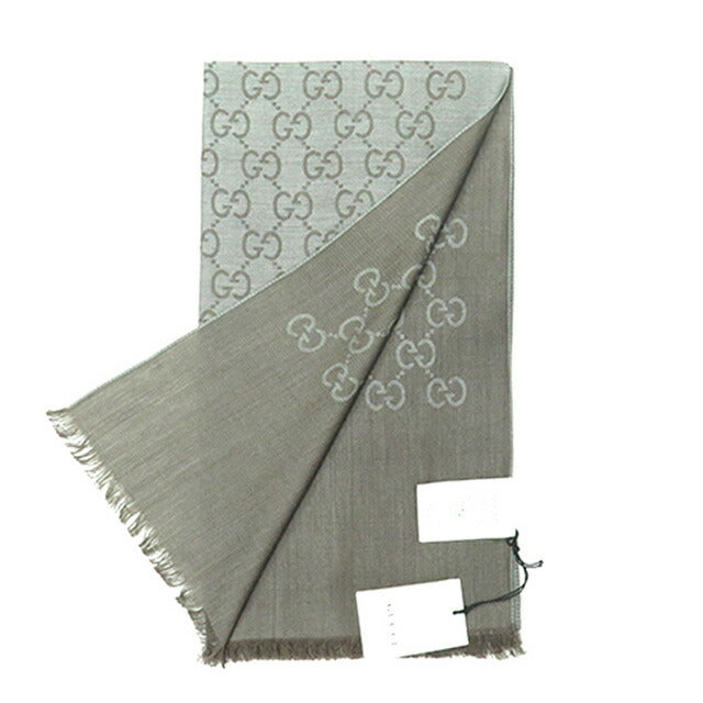 グッチ GUCCI ストール マフラー ロゴ GG メンズ レディース 165904 3G646 1264 ライトブラウン WQ00041477