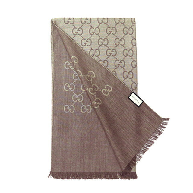 グッチ GUCCI ストール マフラー ロゴ GG メンズ レディース 165904 3G646 9664 ブラウン WQ00041478