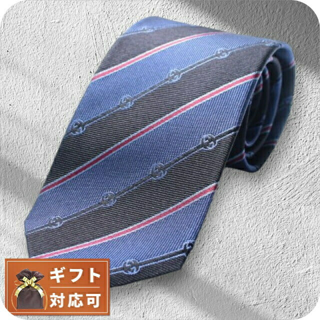 グッチ GUCCI ネクタイ GG 刺繍 499696 4B002 4074 メンズ ネイビー WQ00042213