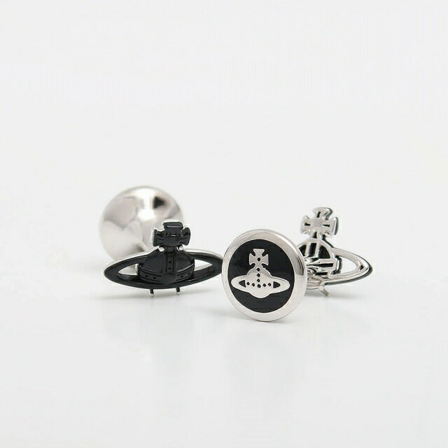 ヴィヴィアンウエストウッド VIVIENNE WESTWOOD カフス ボタン 65030004-N004 65030004-02S010-SM メンズ ブラック WQ00042393
