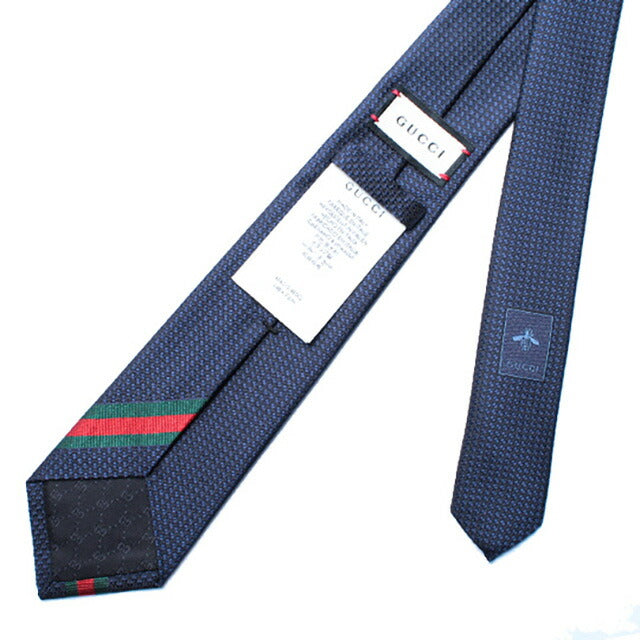 グッチ GUCCI ネクタイ 456510-4E002-4066 メンズ TIE HENAN ネイビー WQ00042570