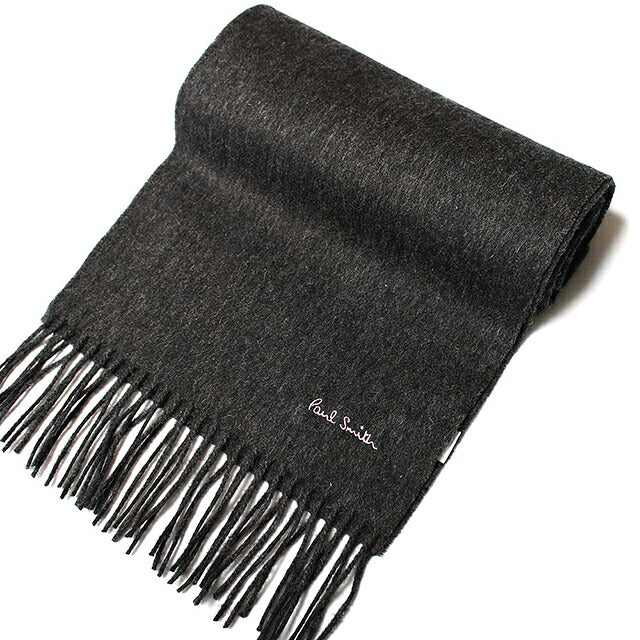 ポールスミス PAUL SMITH マフラー M1A-933D-AS04-74 メンズ ダークグレー WQ00043750