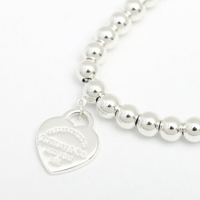 ティファニー TIFFANY&CO ハート ブレスレット 30978811 レディース リターン トゥ ティファニー シルバー ピンク WQ00044361