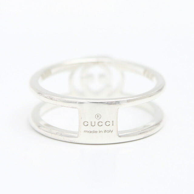 グッチ GUCCI リング 298036-J8400-8106 7号 インターロッキングG レディース シルバー WQ00045542