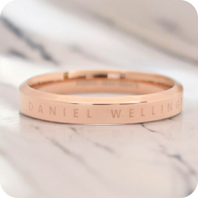 ダニエルウェリントン DANIEL WELLINGTON リング CLASSIC RING DW00400024 メンズ 25号 ローズゴールド WQ00045697