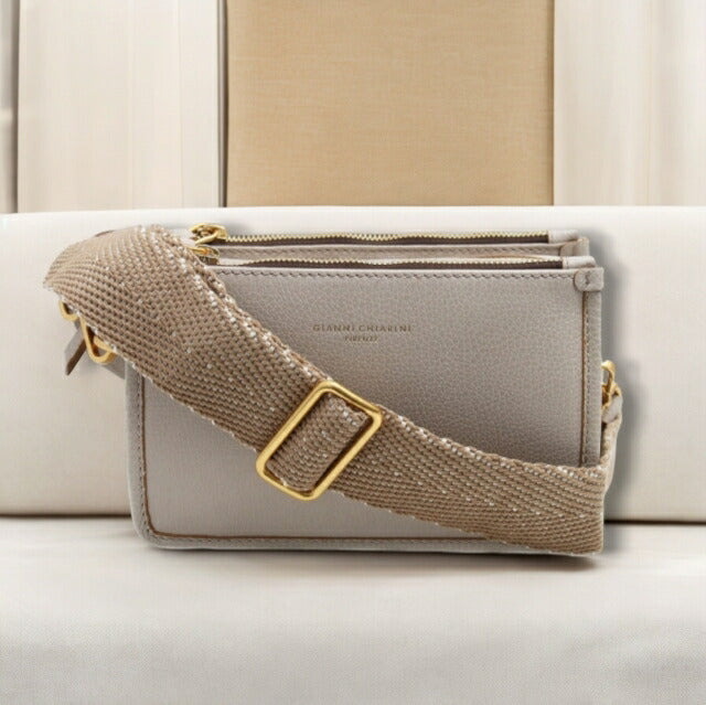 ジャンニキアリーニ Gianni Chiarini ショルダーバッグ BS8850-RMN-NA-VAPORE レディース ベージュ WQ00045783