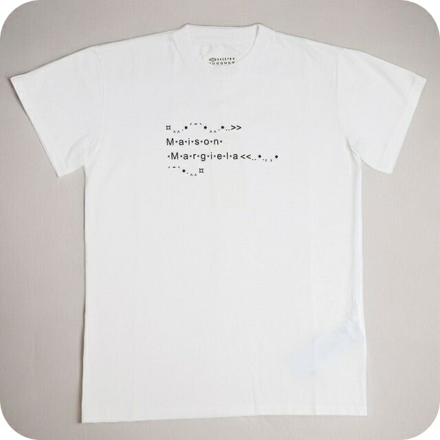 メゾンマルジェラ MAISON MARGIELA クルーネック 半袖Tシャツ S51GC0515S22816100-S レディース フォントジェネレーター WQ00045867