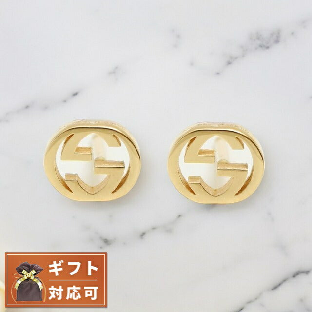 グッチ GUCCI ピアス インターロッキングG INTERLOCKING G 662111-J8500-8000 ゴールド ロゴ WQ00045965