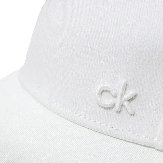 カルバンクライン CALVIN KLEIN キャップ 帽子 K50K502533-101 メンズ レディース ホワイト ロゴ WQ00046133