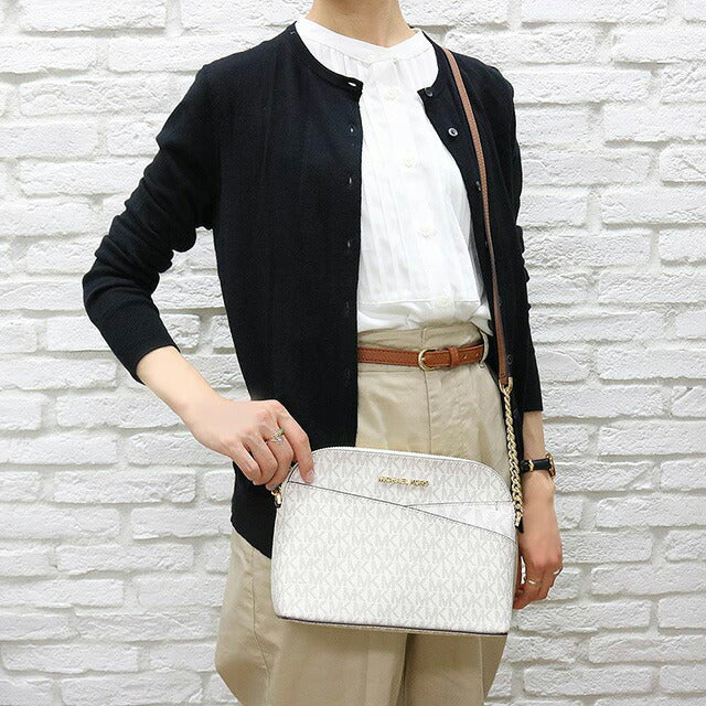 マイケルコース MICHAEL KORS ショルダーバッグ 35F1GTVC6B-VANILLA レディース アウトレット ジェットセットトラベル アイボリー バニラ WQ00046259