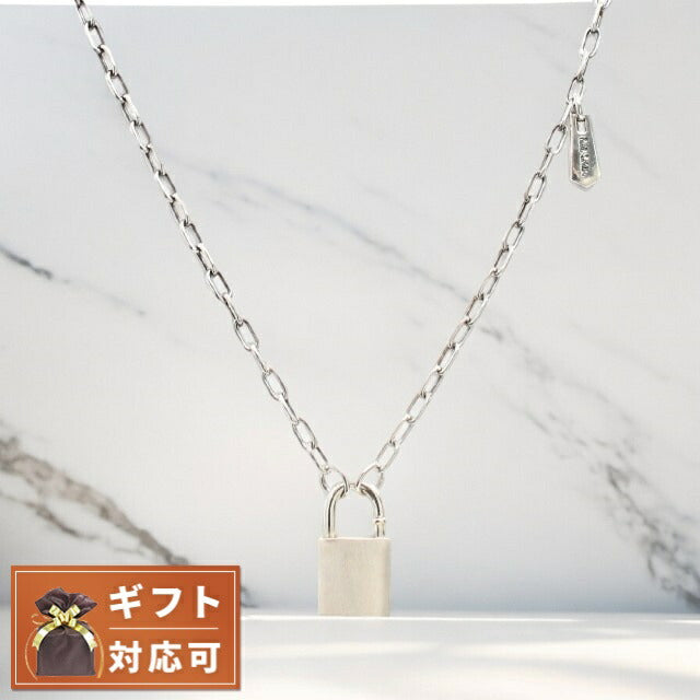 ポールスミス PAUL SMITH ネックレス M1A-NECK-JLOCK-82 メンズ レディース ロック ジップ 82 シルバー WQ00046476