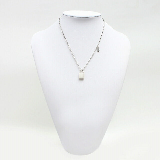 ポールスミス PAUL SMITH ネックレス M1A-NECK-JLOCK-82 メンズ レディース ロック ジップ 82 シルバー WQ00046476